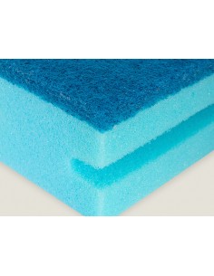 Estropajo Fibra Azul Salvauñas 9X6,5X4,5 cm., Lote 3... 2