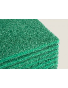 Estropajo Fibra Verde Fuerte Especial 20X15X0,7 cm., Lote... 2