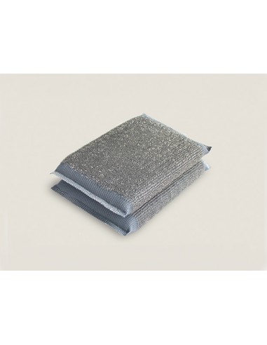 Estropajo Acero Inoxidable 13X9X1,8 cm., Lote 2...