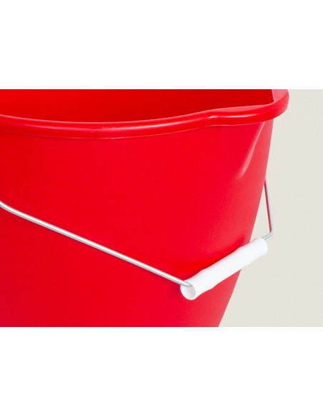 Cubo Agua  Asa Metalica 11 l.