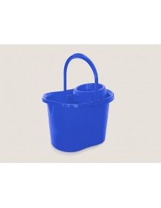 Cubo Semiovalado Con Escurridor 15 l. 2