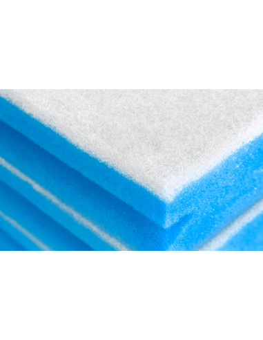 Estropajo Salvauñas Fibra Blanca/Azul...