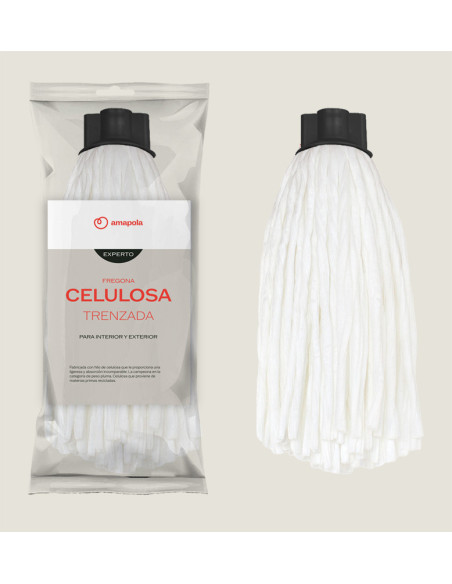 Fregona celulosa Experto, trenzada super