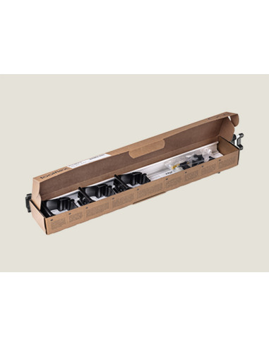 Rail One 54 cm. con 3 colgadores universales