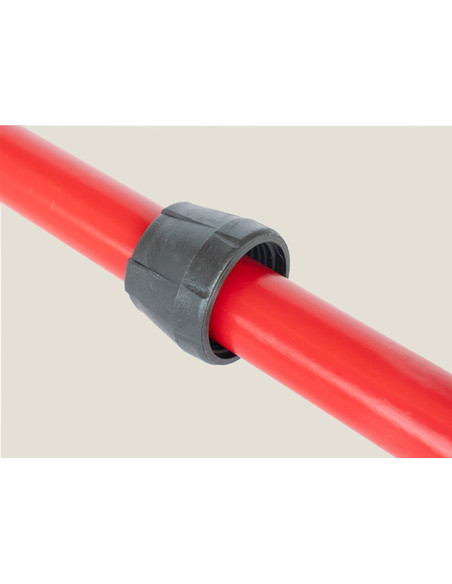 Palo Contrarrosca 1,40 m., Rojo, Palet