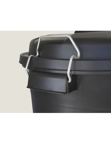 Cubo Basura Industrial Experto 100 l. Negro,...