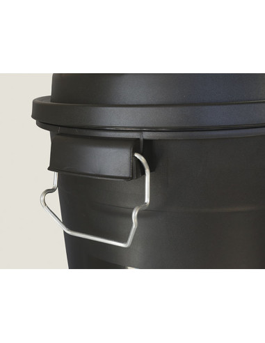 Cubo Basura Industrial Experto 100 l. Negro,...