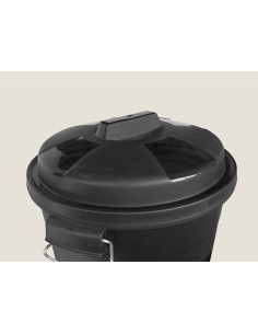 Tapa Negra para Cubo Basura Industrial Experto, 100 l. 2