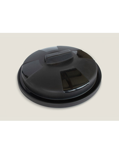 Tapa Negra para Cubo Basura Industrial Experto,...