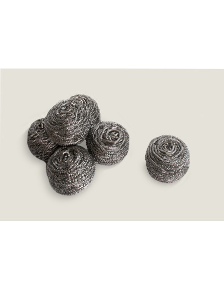 Estropajo Acero Inoxidable 60 g., Lote 10 Unidades