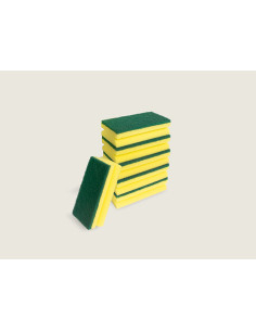 Estropajo fibra verde salvauñas Experto 14x7x4-07 cm.,...