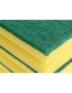 Estropajo fibra verde salvauñas Experto 14x7x4-07 cm.,... 2