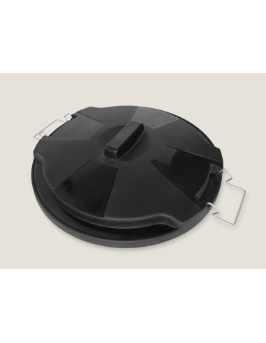 Tapa Negra para Cubo Basura Industrial Experto,...