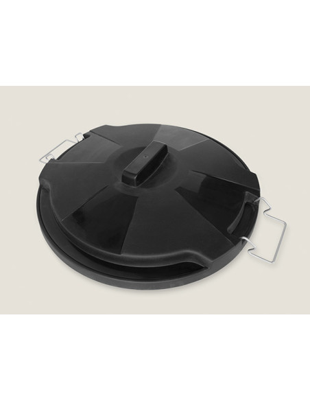 Tapa Negra para Cubo Basura Industrial Experto, 50 l.