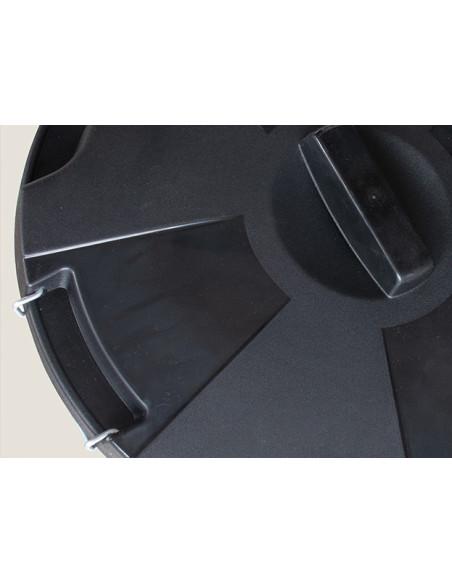 Tapa Negra para Cubo Basura Industrial Experto, 50 l.