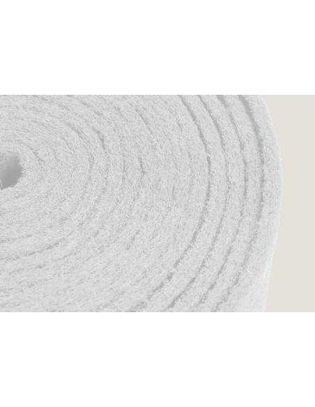 Rollo abrasivo fibra blanca Experto 600x15x0,7 cm.