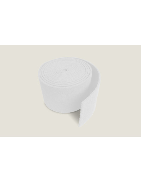 Rollo abrasivo fibra blanca Experto 600x15x0,7 cm.