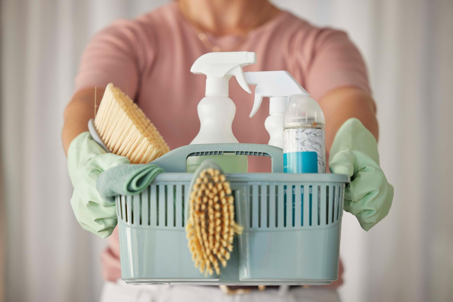 ¿Qué productos de limpieza son recomendados para un hogar?
